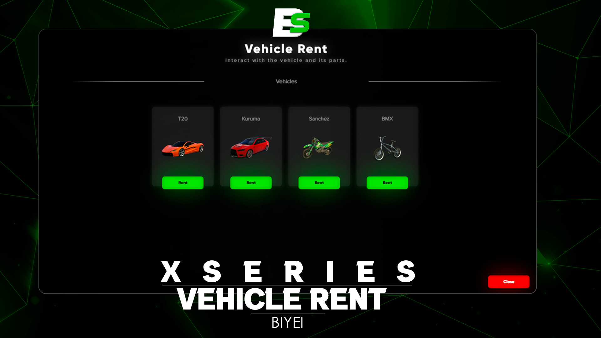 xVehicleRent preview